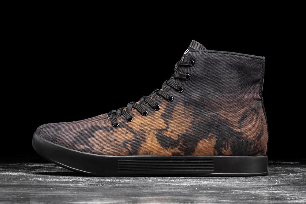 NOBULL Patike Za Trening Ženske - Nobull Canvas Kaki Boja Tie-Dye (380274-YUN)